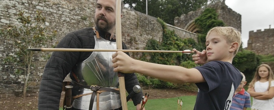 Have-a-go archery at Berkeley Castle